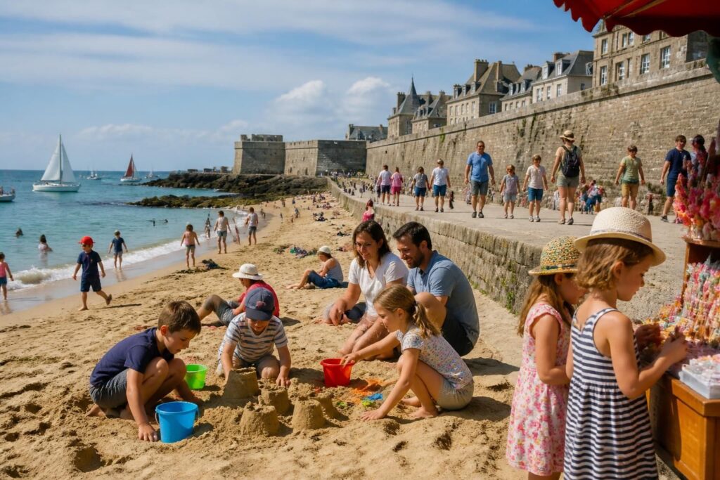 Saint-Malo avec des enfants : activités et sorties en famille