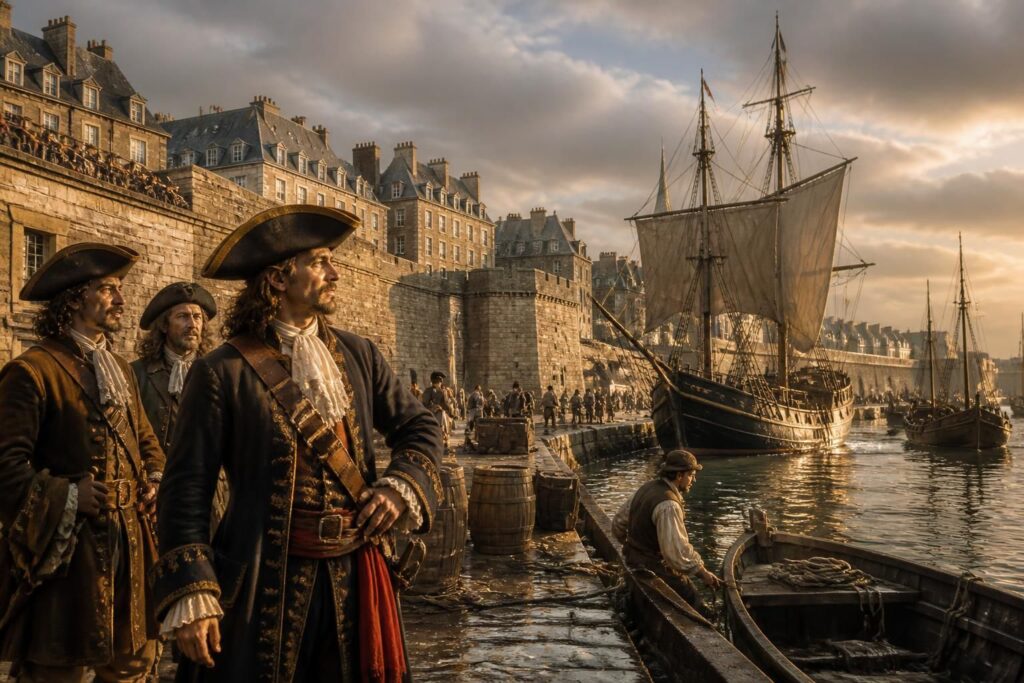 découvrez l'histoire fascinante de saint-malo, ville corsaire célèbre, et suivez les traces des corsaires qui ont marqué son passé maritime.