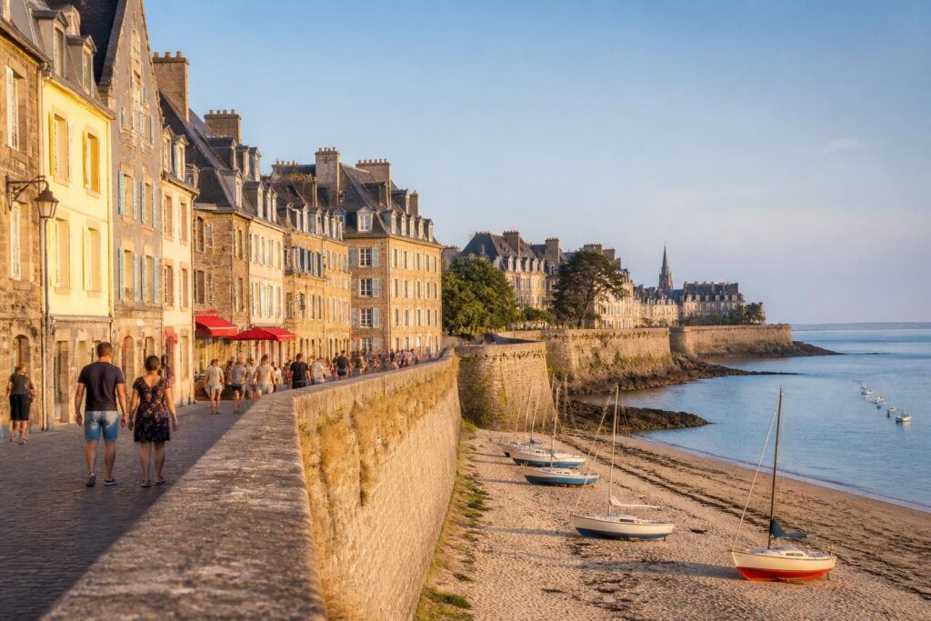 découvrez l'itinéraire parfait pour visiter saint-malo en 2 jours et profitez pleinement de votre premier séjour entre plages, remparts et cuisine bretonne.